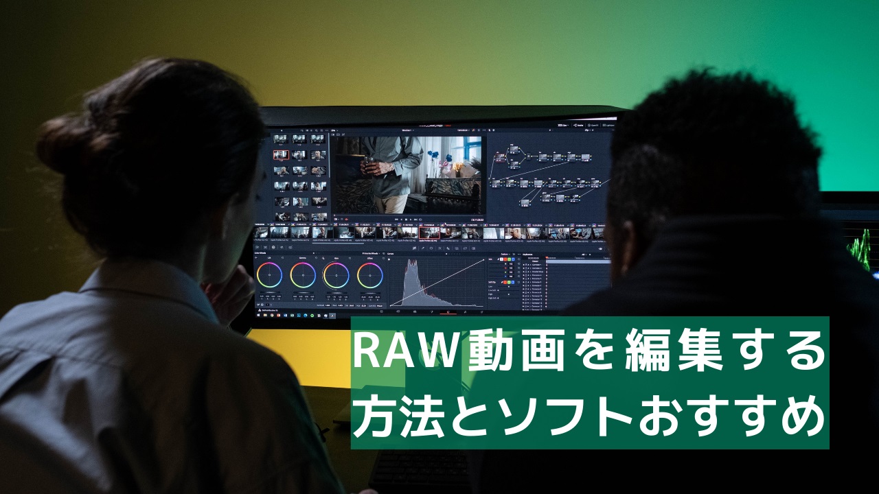 RAW動画編集ソフト