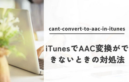 AACバージョンを作成できない？iTunesでAAC変換ができないときの対処法