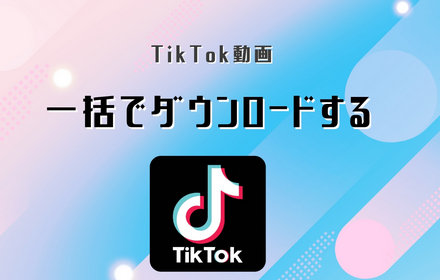 TikTok動画一括ダウンロード