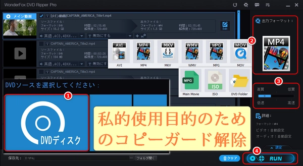 私的使用目的のためのコピーガード解除方法「超簡単」