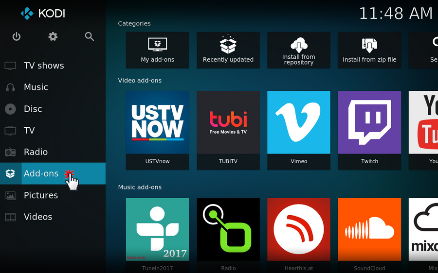 ustvnow kodi install