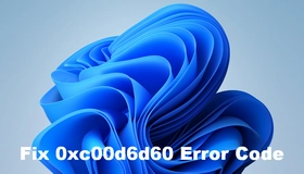 Fix Error Codec 0xc00d6d60