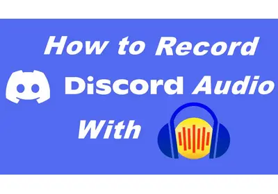 Record Discord Audio with Audacity