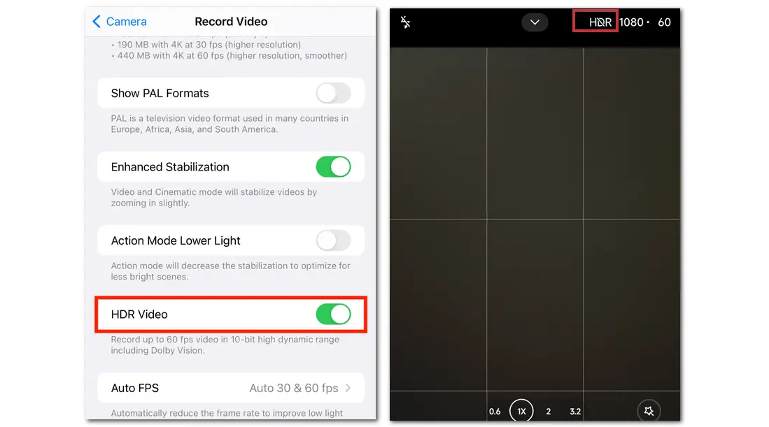 Turn HDR into SDR