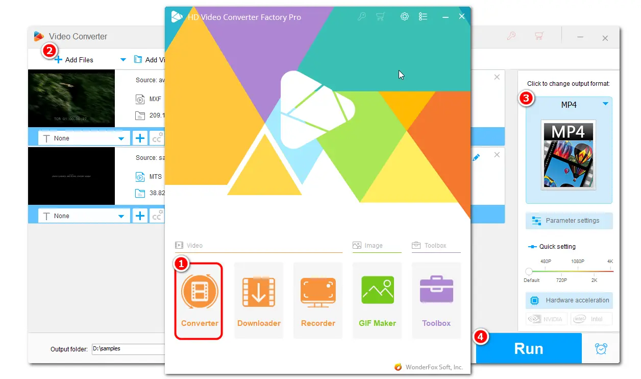 Change File Format/Codec