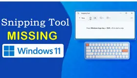 Windows 11 Snipping Tool Missing