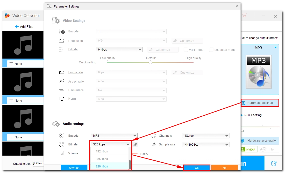 Adjust Audio Settings