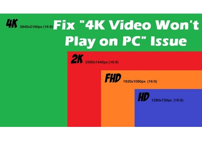 Fix 4K Video Won’t Play on PC