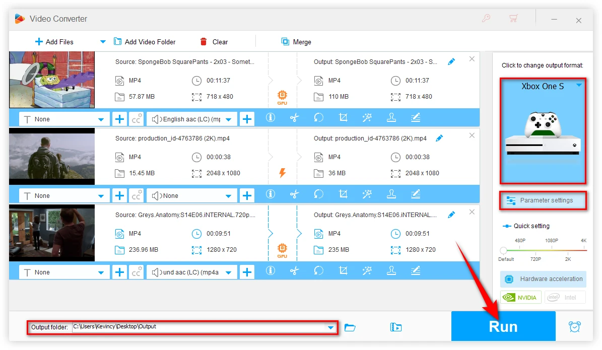 Convert MP4 to Xbox One Supported Format