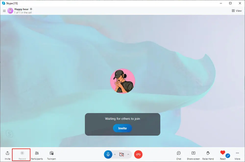 Built-in Skype Call Recorder