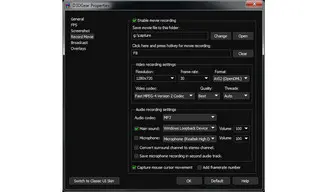 D3DGear Game Recording Software