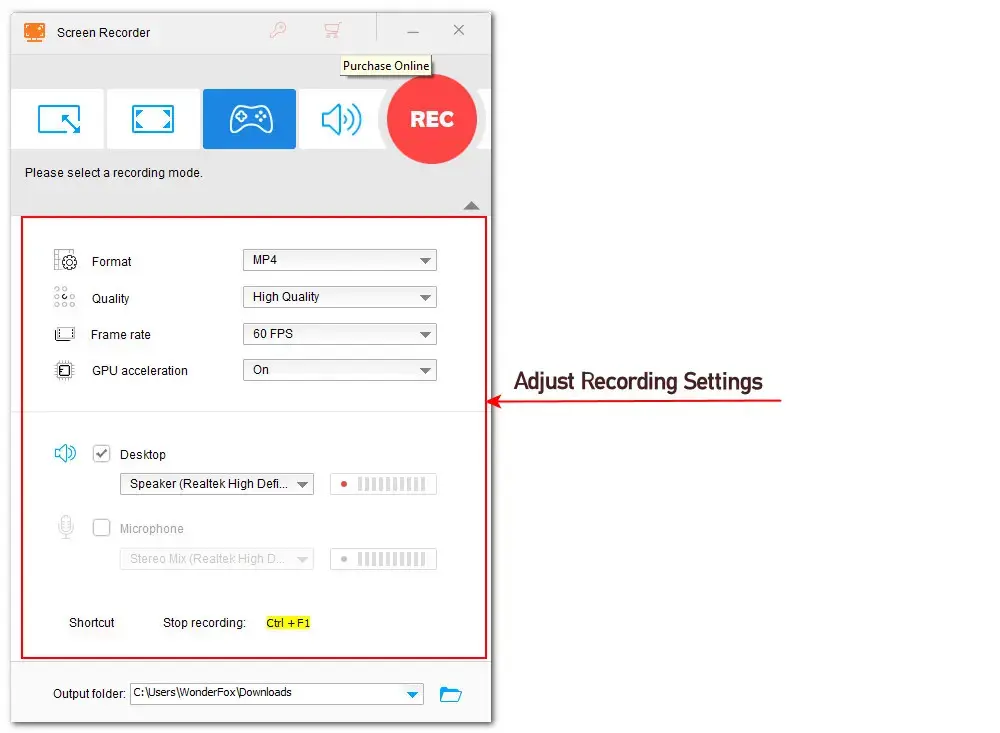 Adjust Recording Settings for Google Meet