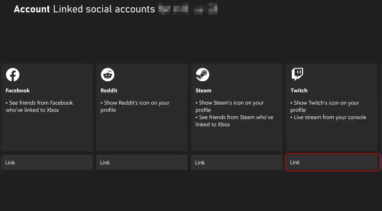 Link Twitch to Your Xbox