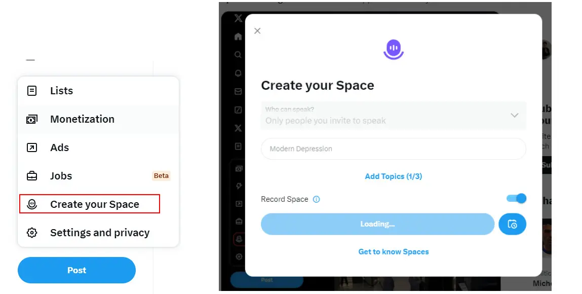 How to Record X Spaces as Host on Desktop