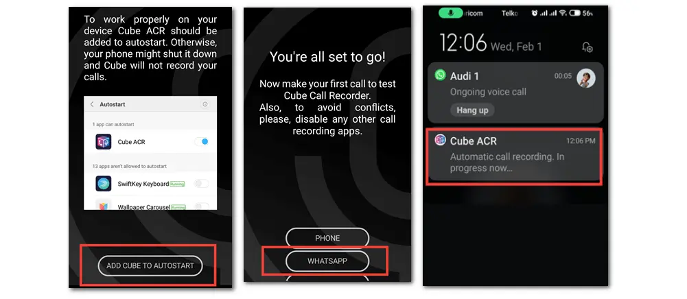 Record WhatsApp Calls on Android