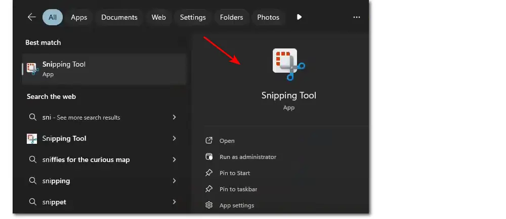 Launch Snipping Tool