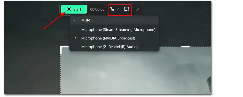 Adjust Recording Settings