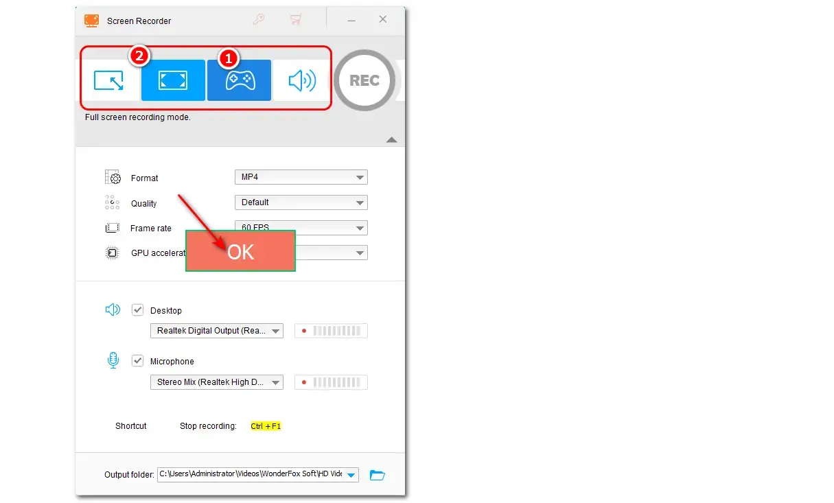 Adjust Record Region