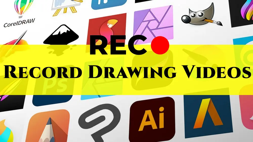 Screen Record Drawing Videos