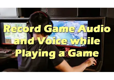 Record Game Audio and Voice