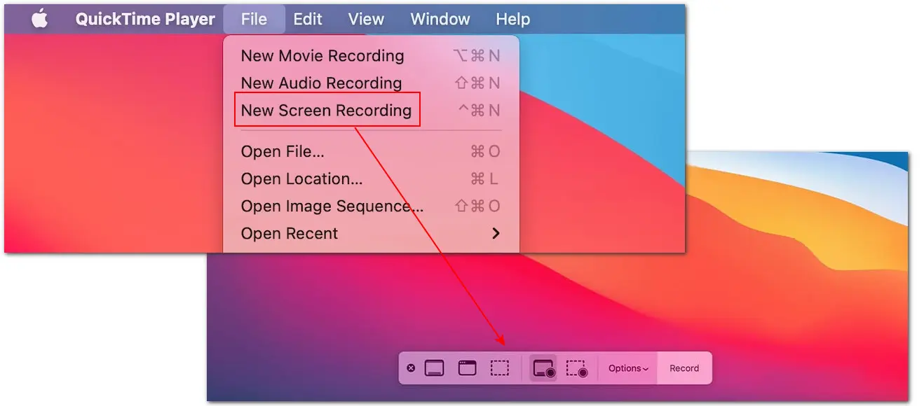 Screen Record Instagram Story on Mac
