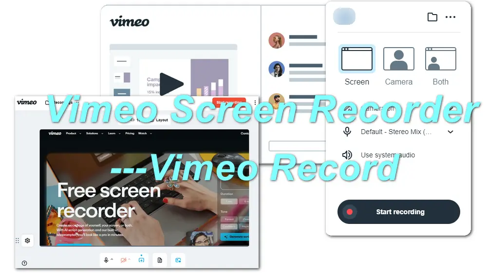 Vimeo Screen Recorder