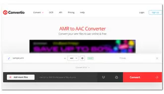 Convertio AMR to AAC