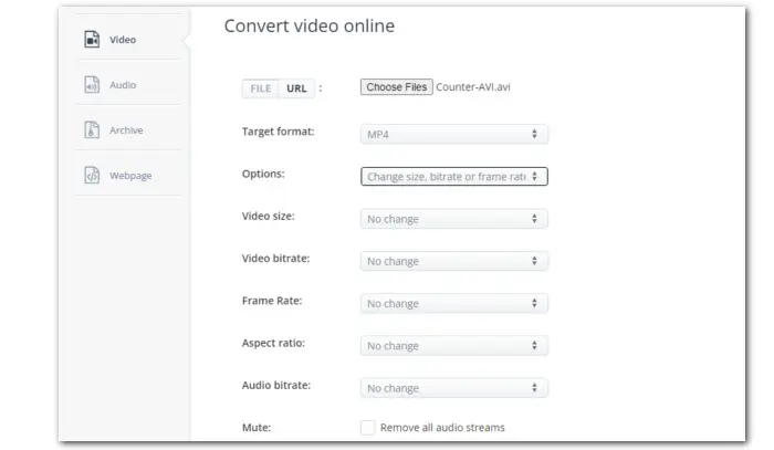 Convert ASF to MP4 Free Online 