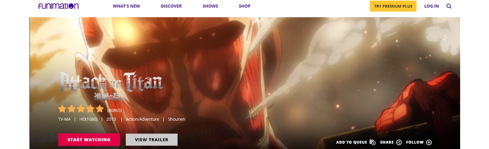 Shingeki No Kyojin: where to watch online all seasons (1-4) dubbed
