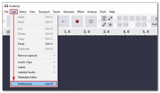 Open Preferences