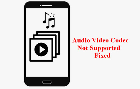 what does video codec not supported mean
