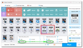 Select H265 Codec