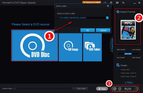 Choose Format, Select Output Folder & Rip DVD to MP4 Windows 10