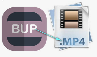 how to convert video files to .bup