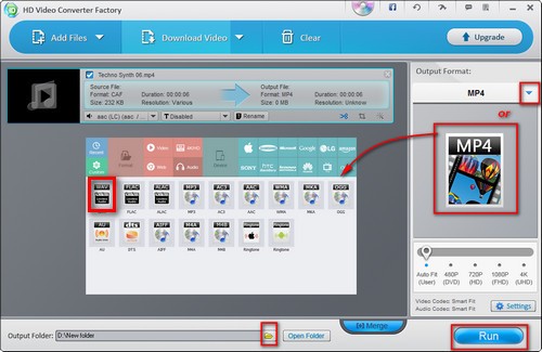 Four Free and Simple Methods on Converting .caf to .wav