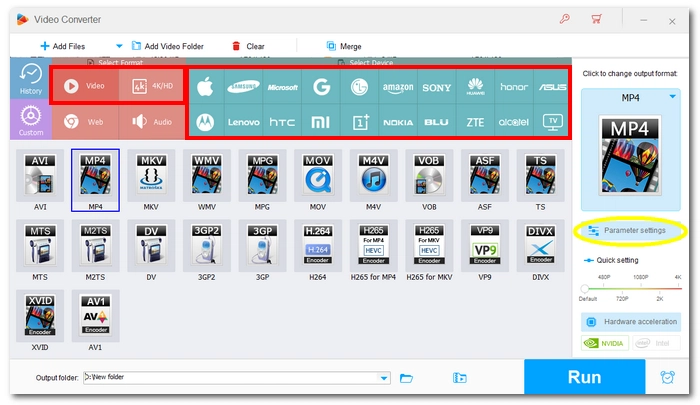 Choose the Output Format