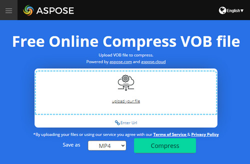 Compress VOB Online
