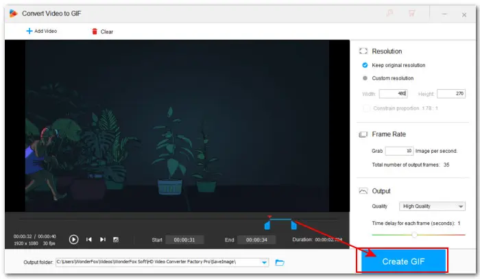 How to convert video to animated GIF with VeryUtils Video Editor software  [High Quality]?