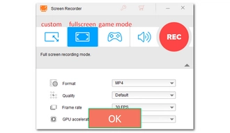 Choose Recording Mode