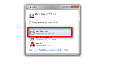 burn iso to dvd windows 7 software