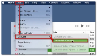 Create MP3 Version of AIFF Files