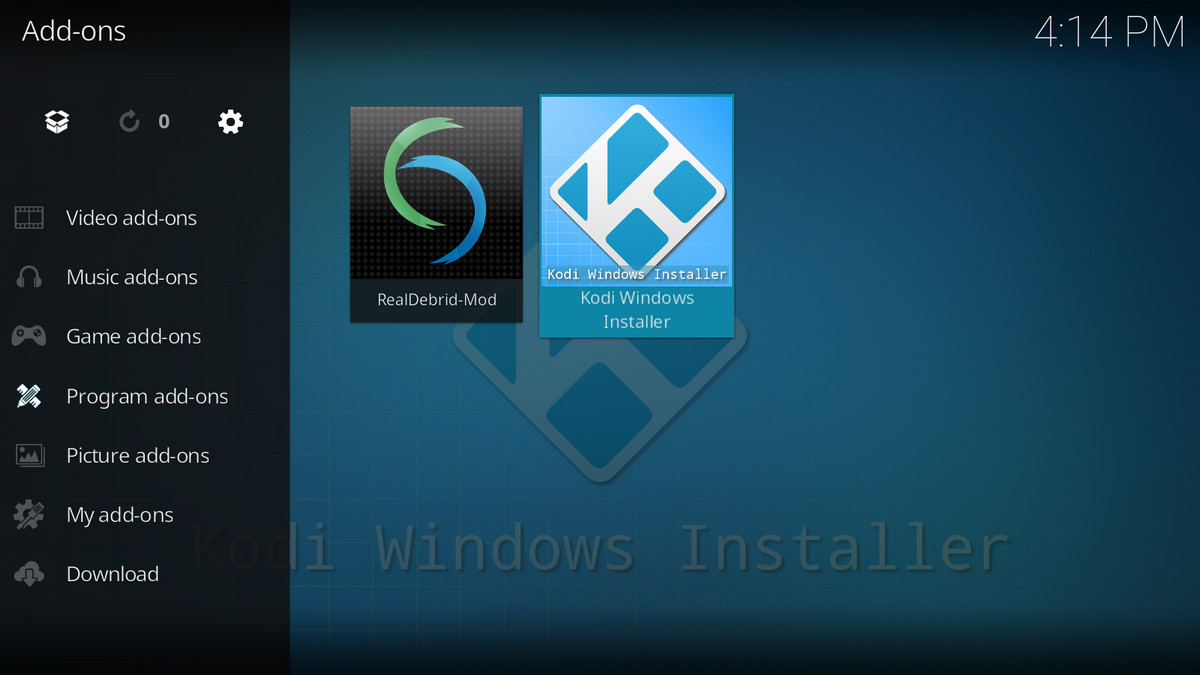 kodi install windows 7