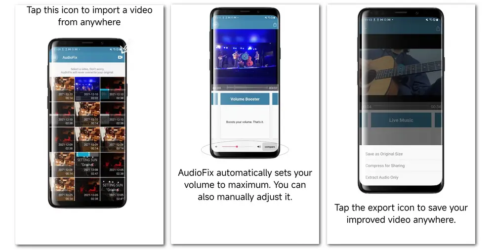 Increase MP4 Volume on Android