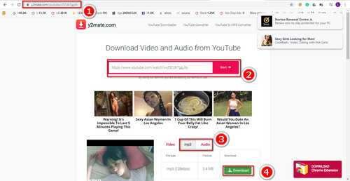 how to download music from youtube y2mate