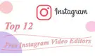 Instagram Video Editor