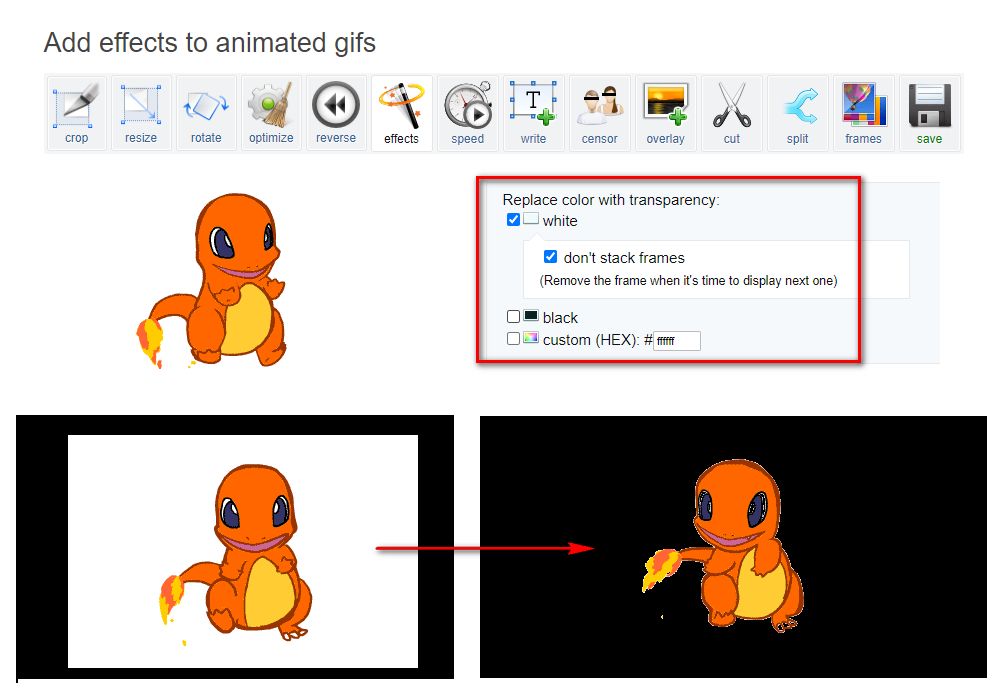 Create animated gif  Free Online Image Editor