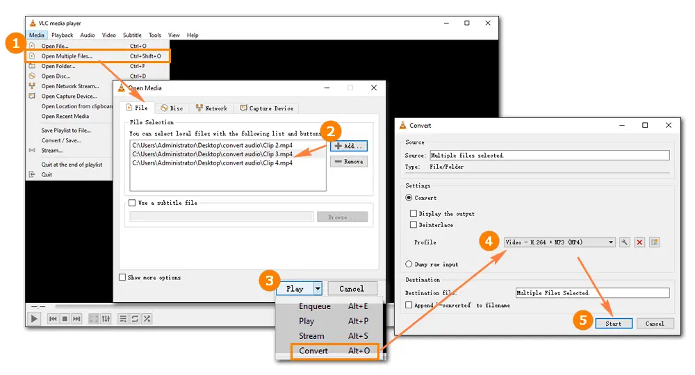 How To Merge MP4 Files In VLC Media Player Successfully 