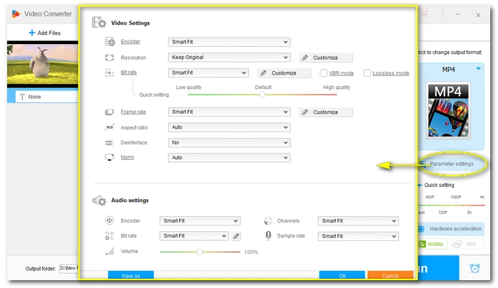 Adjust Parameters