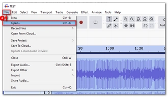 Import MKV into Audacity