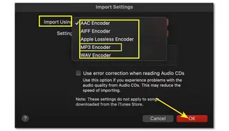 Select MP3 Encoder